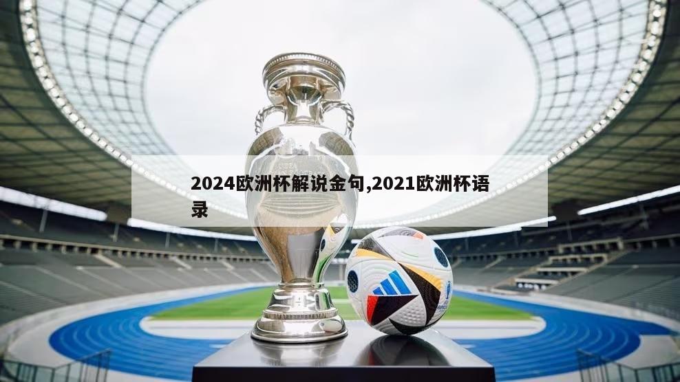 2024欧洲杯解说金句,2021欧洲杯语录