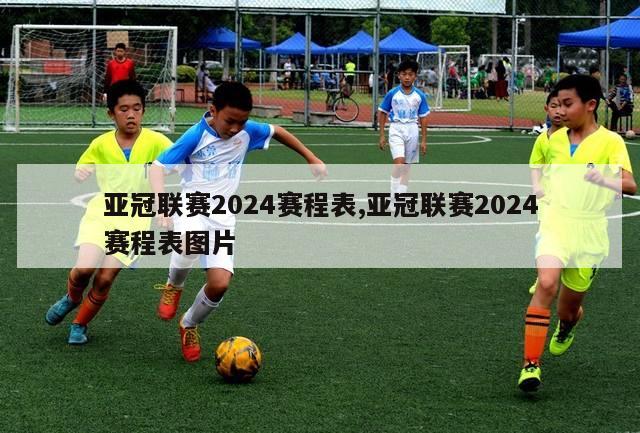 亚冠联赛2024赛程表,亚冠联赛2024赛程表图片